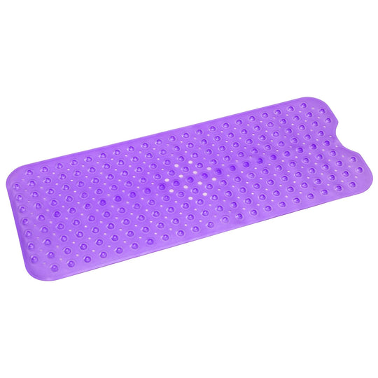 Bath Tub Mat Non-Slip Shower Mat BPA-Free Massage Anti-Bacterial with Suction Cups Washable for Bathroom Kitchen Pool