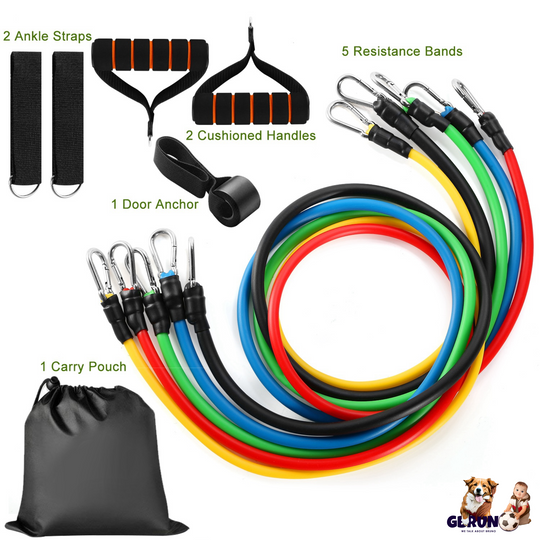 GBruno 11Pcs Resistance Bands