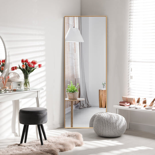 59 Inch Full Length Mirror Large Rectangle Bedroom Mirror