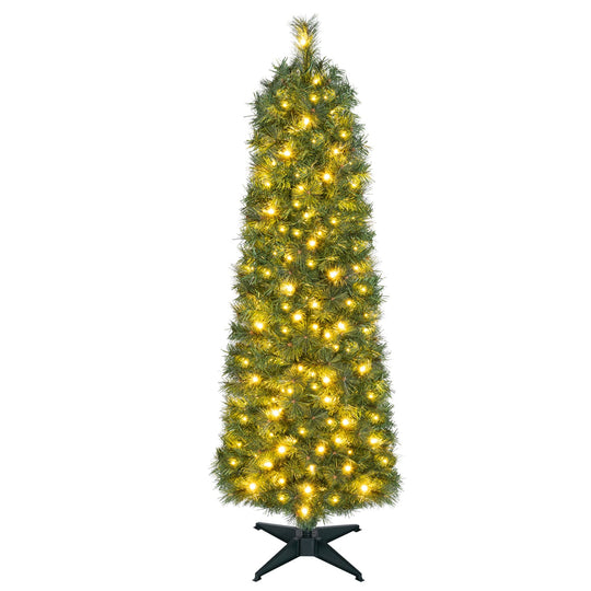 8 FT Artificial Pine Christmas Tree with 575 Branch Tips