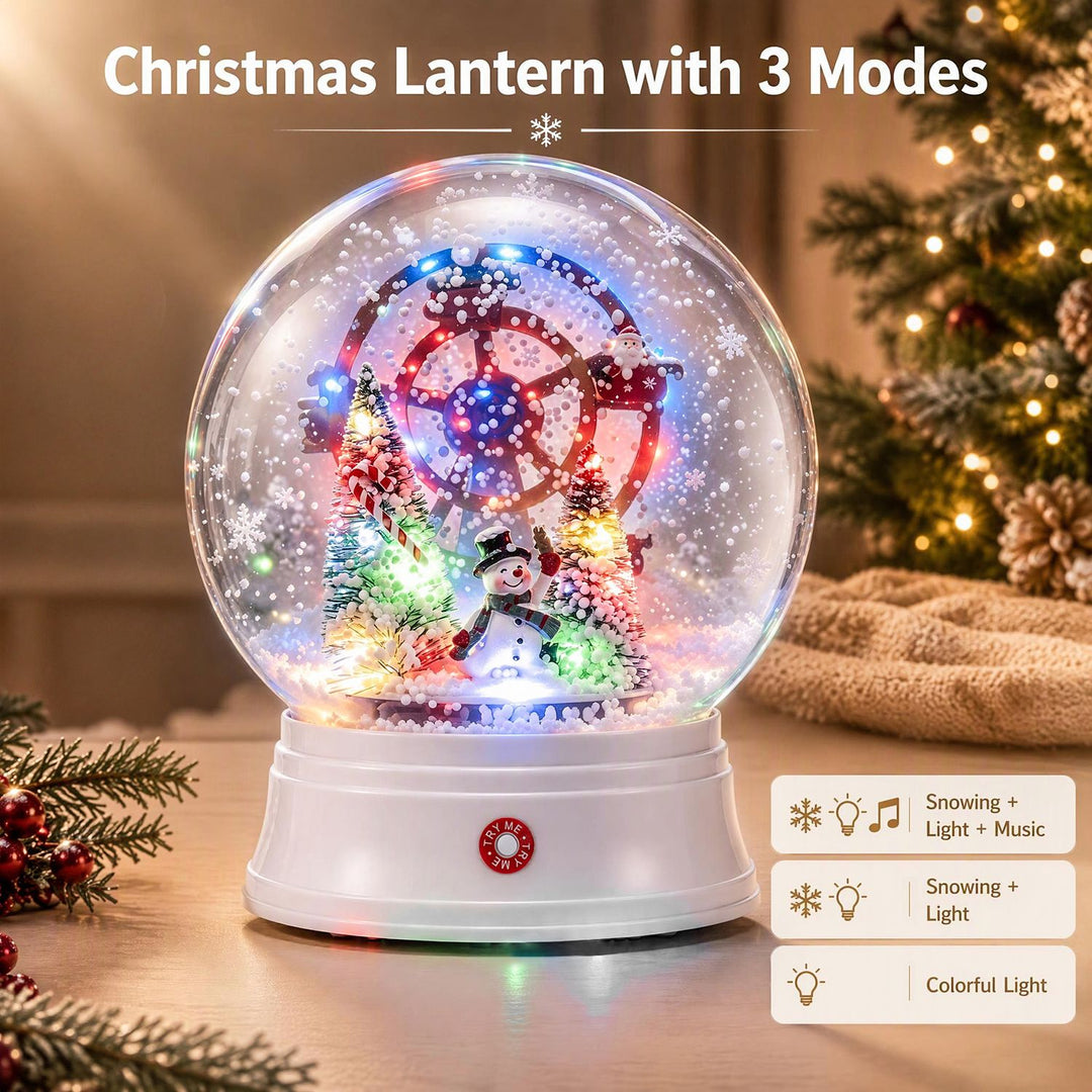 5 FT Indoor Christmas Street Lamp Post with Colorful Lights-White