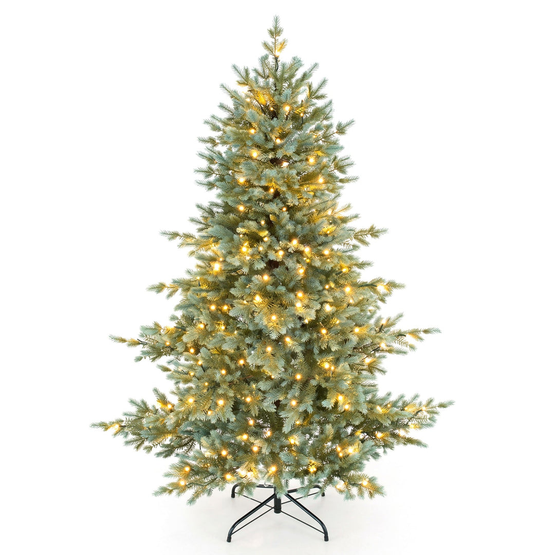 7 FT Pre-Lit Artificial Christmas Tree with 460 LED Lights