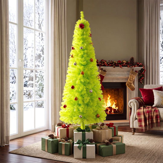 3 FT Pre-Lit and Pre-Decorated Christmas Tree with 4 Lighted Gift Boxes