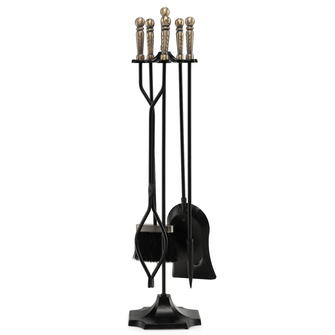 31 Inch 5 Pieces Hearth Fireplace Fire Tools Set