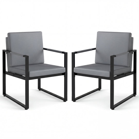 5 Pieces Living Room Set with 2 Accent Chairs and 2 Coffee Tables