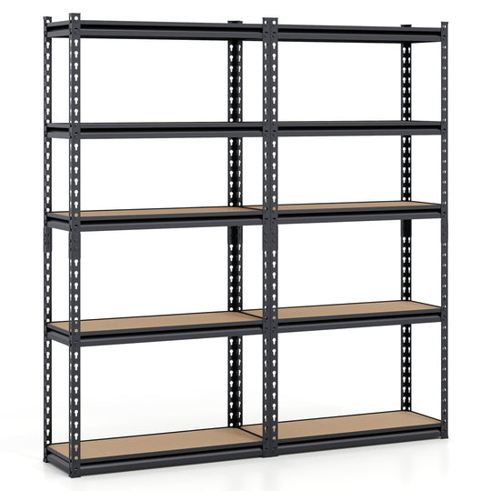 5-Tier Garage Shelving Unit 2200 LBS Heavy Duty Metal Storage Shelves
