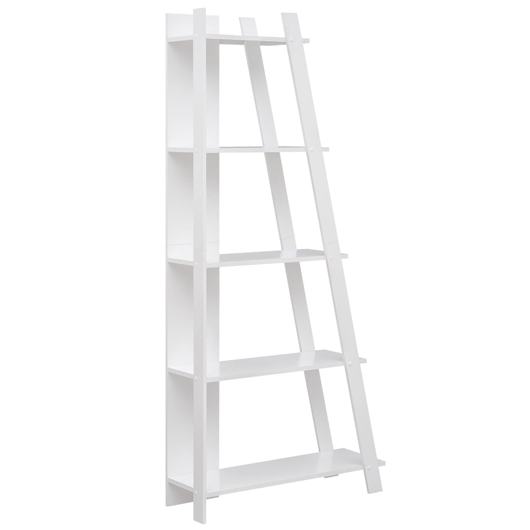 5-Tier Vertical Bookshelf for Small Spaces, 79" Tall