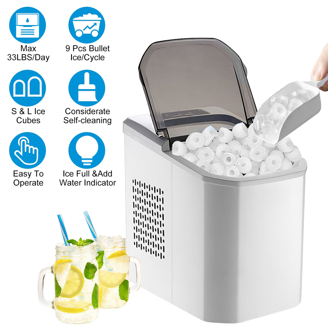 GBruno Electric Countertop Ice Maker