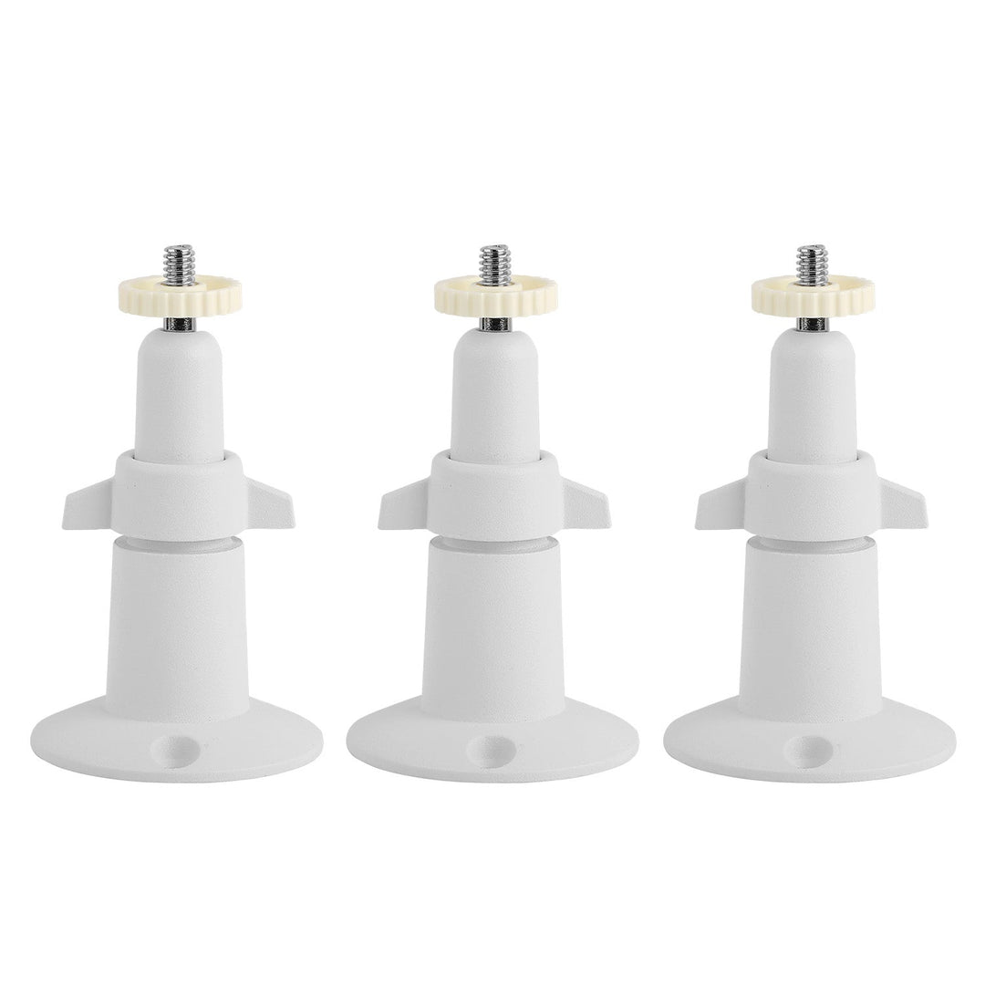3 Packs Security Camera Wall Mount for Arlo 360¡Adjustable Camera Holder Garden Patio Screw Mount Universal Fit for 1/4" Imperial Standard Screw Inter