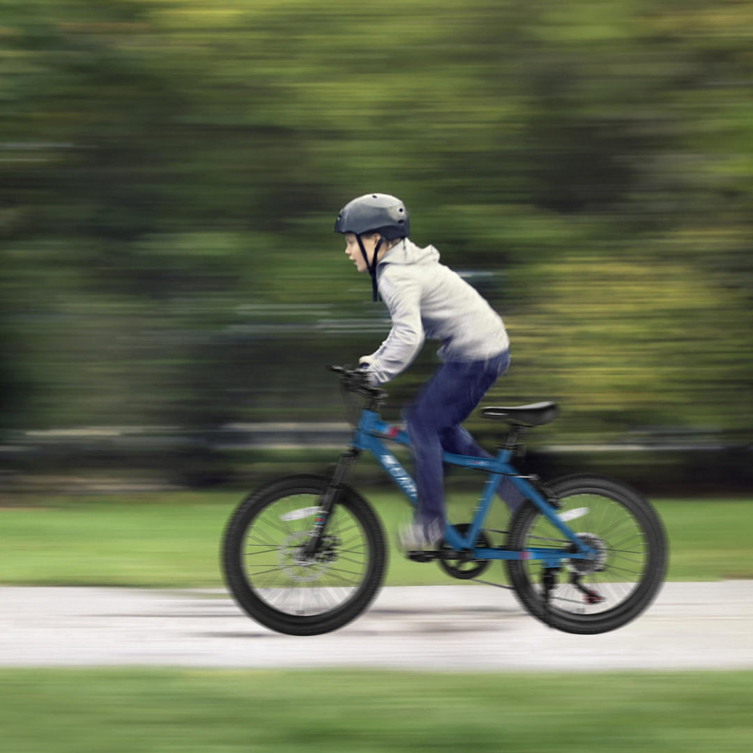 Forbidden to Sell on Temu 20 Inch Kids Mountain Bike, 7-Speed Boys Girls Bicycle with Front Suspension, Disc & V-Brake, 