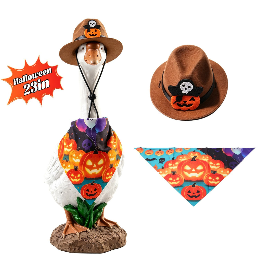 Halloween Porch Goose Costume for 23" Statue - 4 Styles