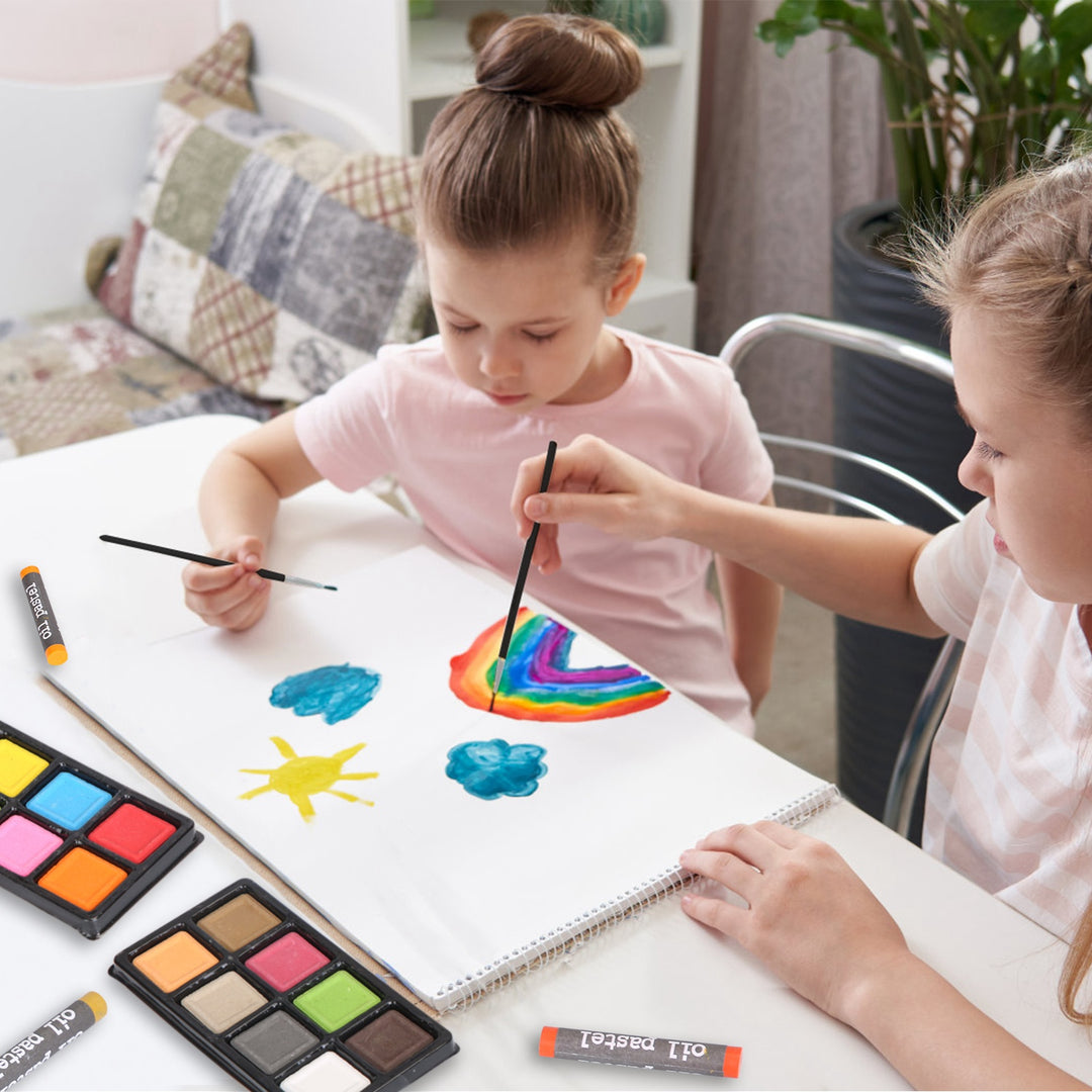 GBruno 140Pcs Art Supplies With Colored Pencils