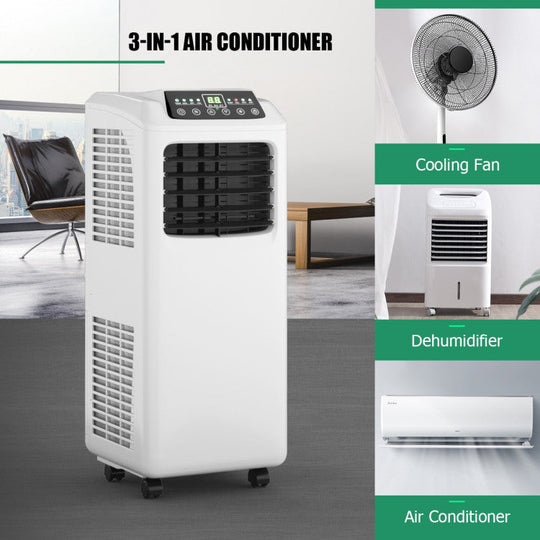 9,000 BTU Portable AC with Remote