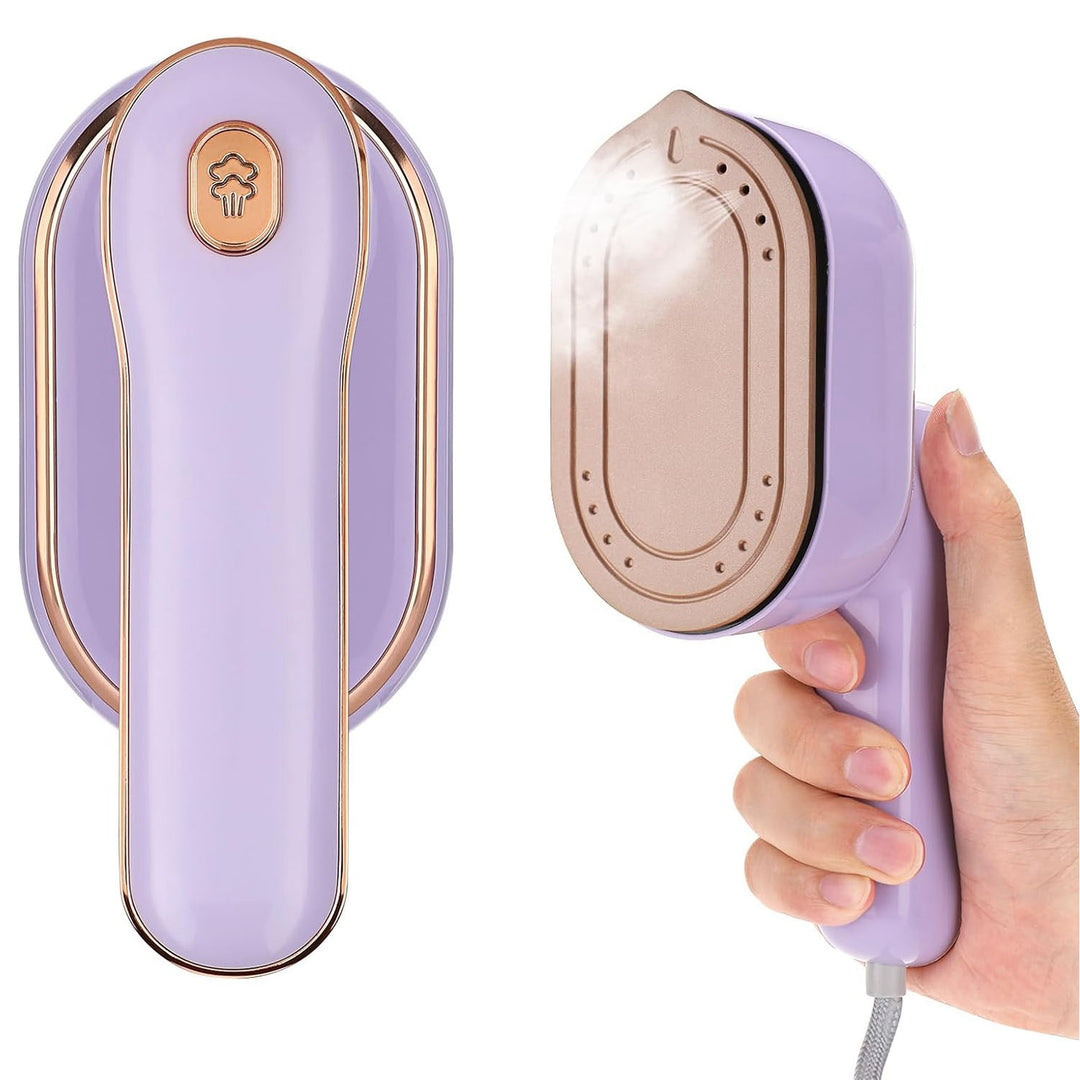 Portable Handheld Garment Steamer with 180° Rotatable Handle