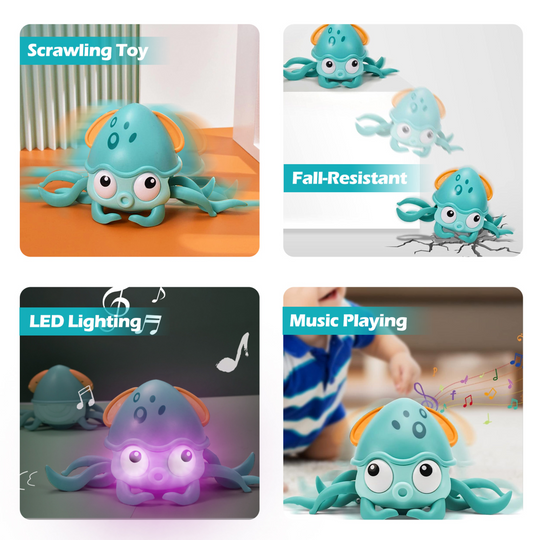 GBruno Rechargeable Baby Crawling Octopus