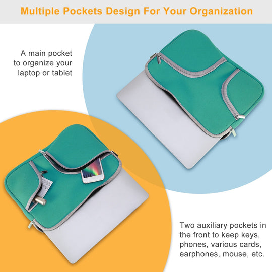 Portable Laptop Sleeve Bag for Macbook Air 11"13"12"15" Notebook Protector Case Carry Bag