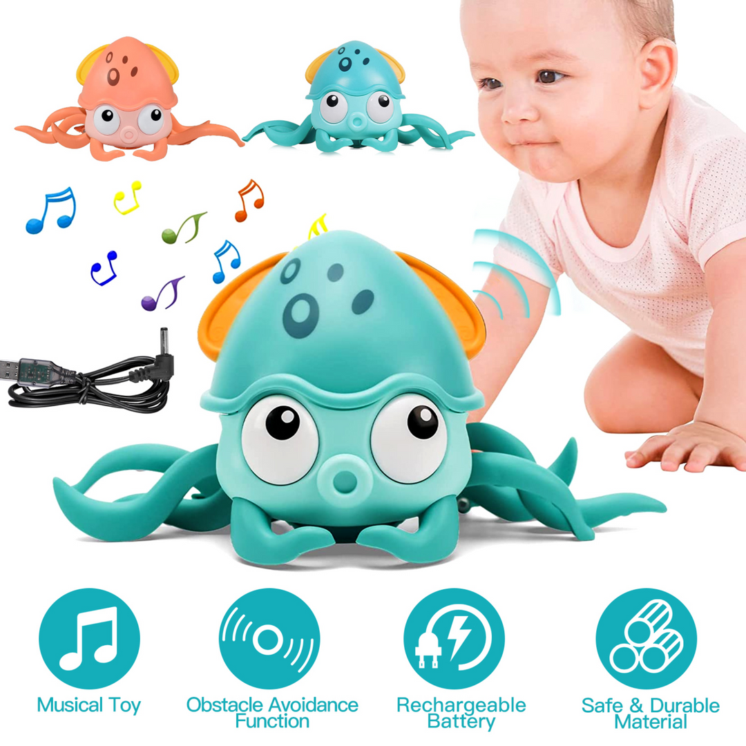 GBruno Rechargeable Baby Crawling Octopus