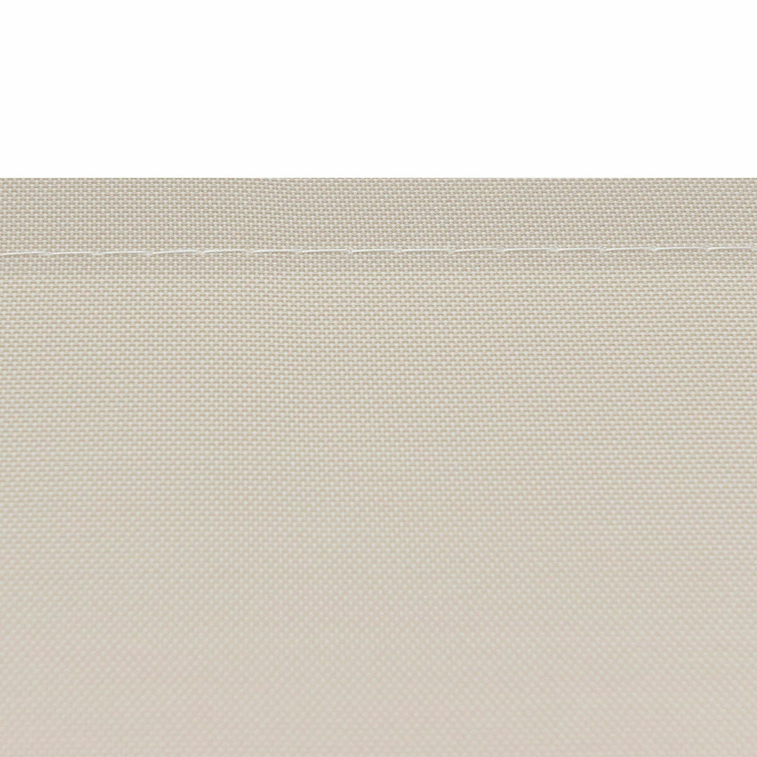 237 x 71 Inch Patio Retractable Double Folding Side Awning Screen Divider
