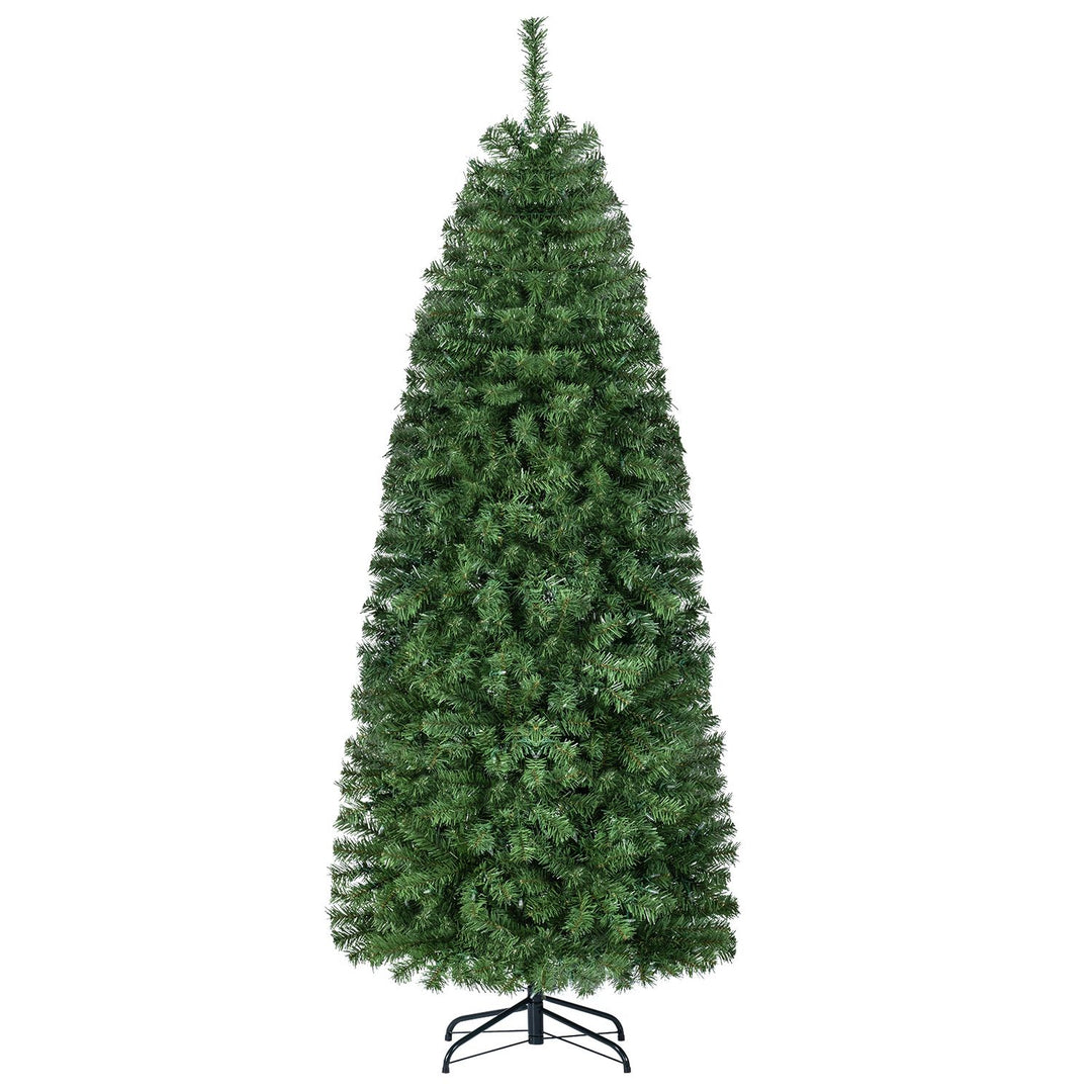 6.3 FT Smart Pencil Christmas Tree with Pre-Lit RGB LED Lights