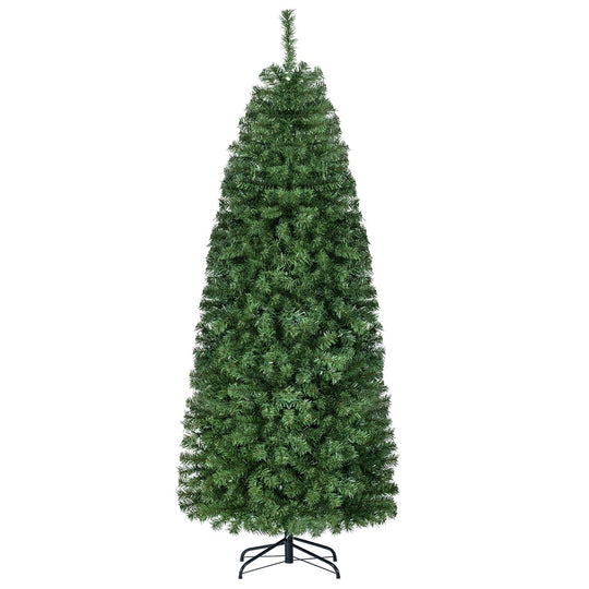 6.3 FT Smart Pencil Christmas Tree with Pre-Lit RGB LED Lights