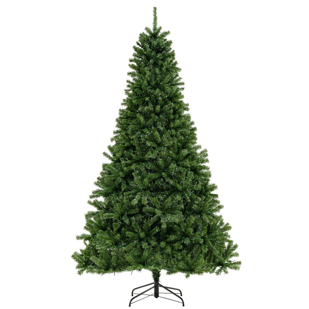 6/7/8 FT Pre-Lit Artificial Christmas Tree with Remote Control and LED Lights