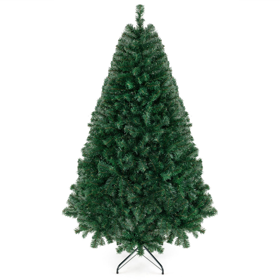 6 Ft Pre-Lit Artificial Christmas Tree with 230 LED Lights
