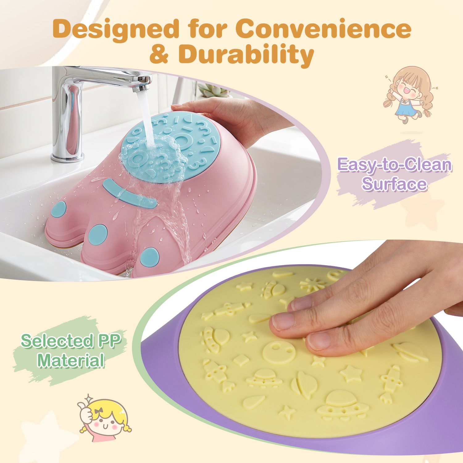 6 Pieces Stepping Stones for Kids with Cute Monster Theme – GBruno Store