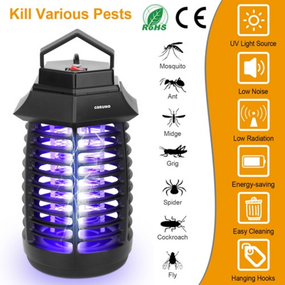 GBruno Bug Zapper Electric UV Mosquito Killer Lamp