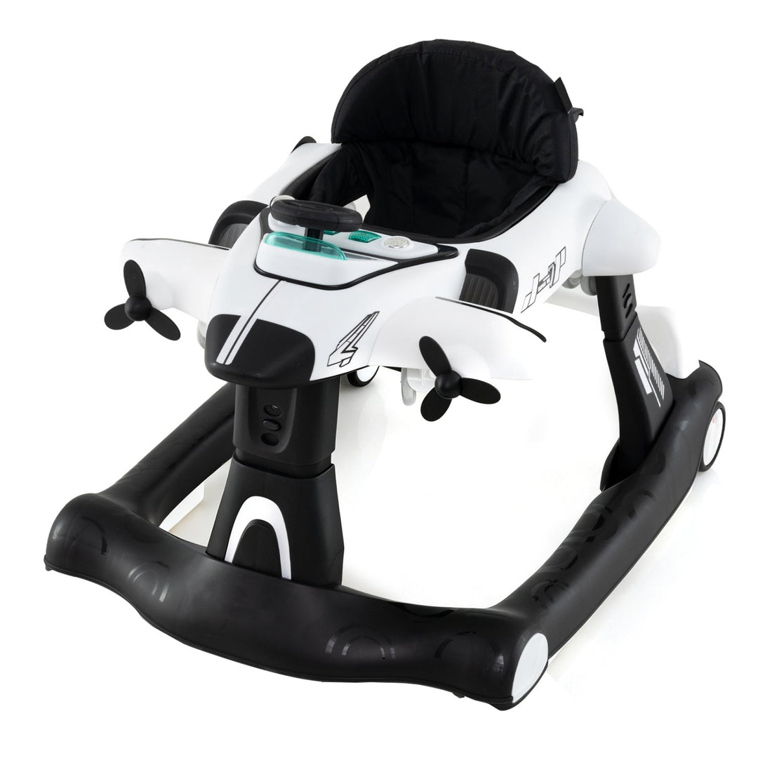 6-in-1 Baby Walker with Detachable Play Platform