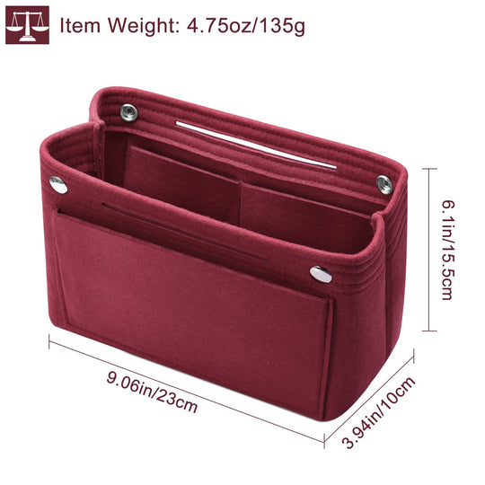 Felt Handbag Insert Organizer Purse Tote Shaper Bag in Bag Cosmetic Bag Handbag Purse Organizer