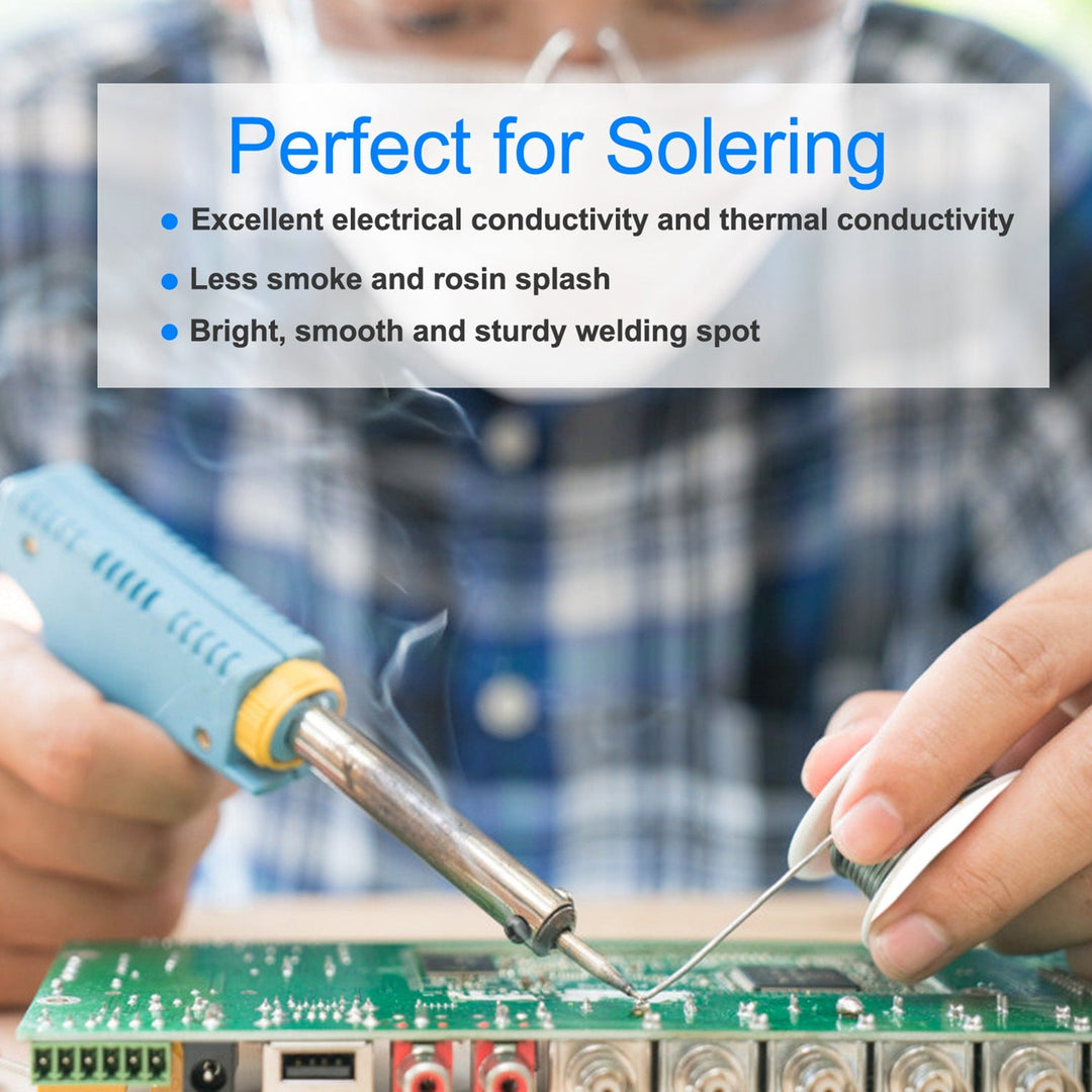 Soldering Wire 60/40 Tin Lead Rosin Core 0.031Ó/0.8mm 1.7% Flux Electrical Solder Wire Sn60 Pb40 1lb