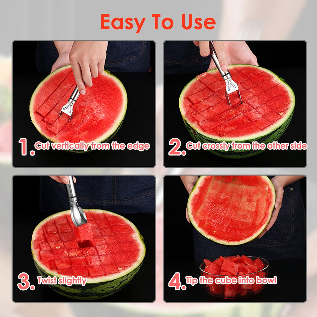 GBruno 2 in 1 Watermelon Cutter