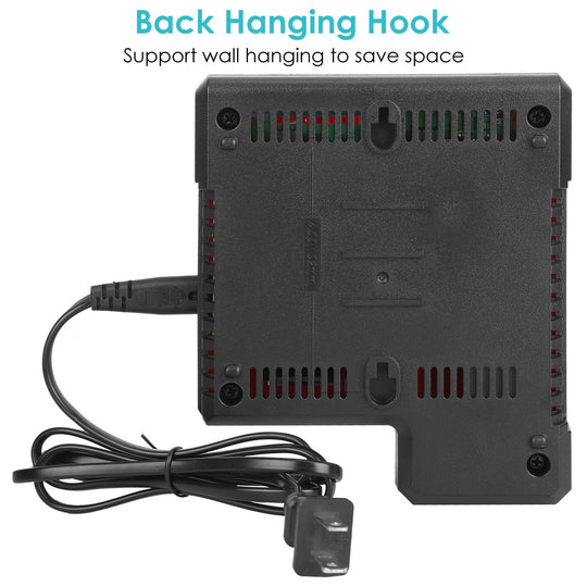 M12 M18 Rapid Fast Charger Fit for Milwaukee 10.8-18V Battery 48-59-1812 48-59-1808