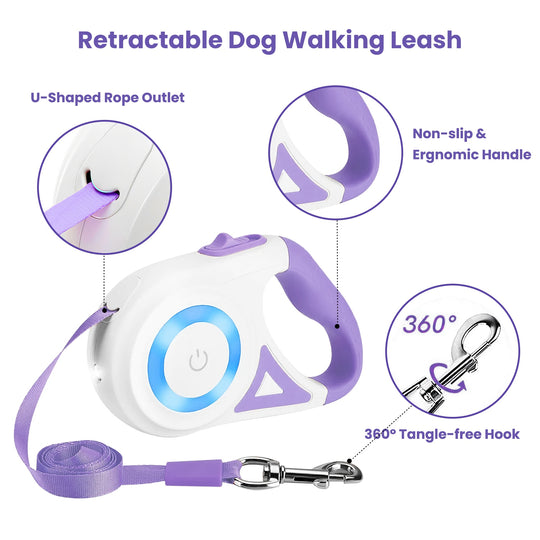 GBruno 16FT Retractable Dog Leash