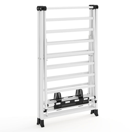 72.5 Inches Clothes Drying Rack with Height Adjustable Wings