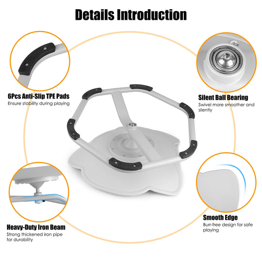 Kids Spinning Sensory Chair – Autism Swivel Seat for Body Coordination