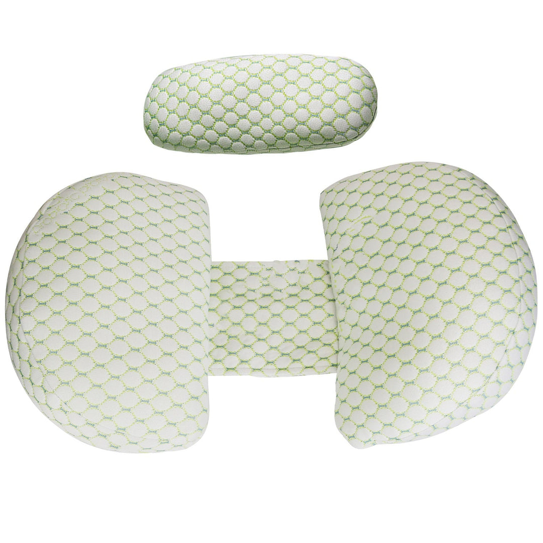 Pregnancy Pillows Adjustable Support Maternity PillowÊSoft Side Sleeper Pregnancy Pillows Wedge Pillow with Detachable Pillow Cover
