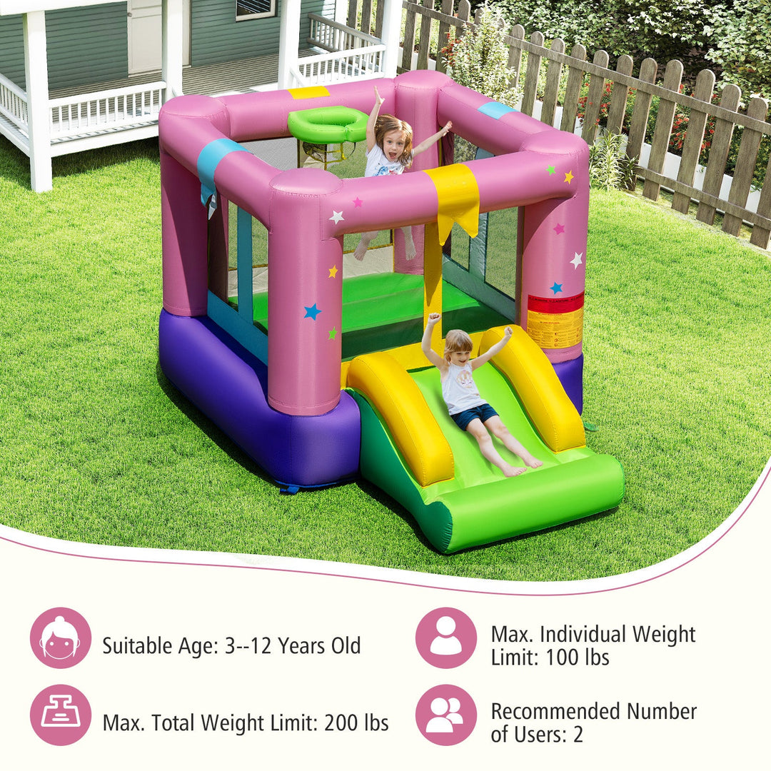 Bouncy Castle with Jumping Area and 520W Blower