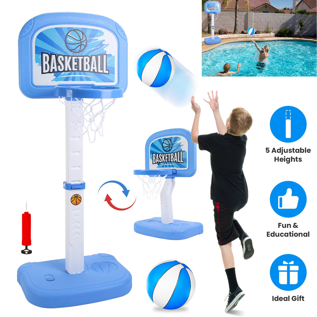 GBruno 2 In 1 Poolside Basketball Game