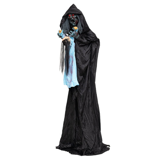 Animated Halloween Soul Sucker Decoration 7.2 ft Tall