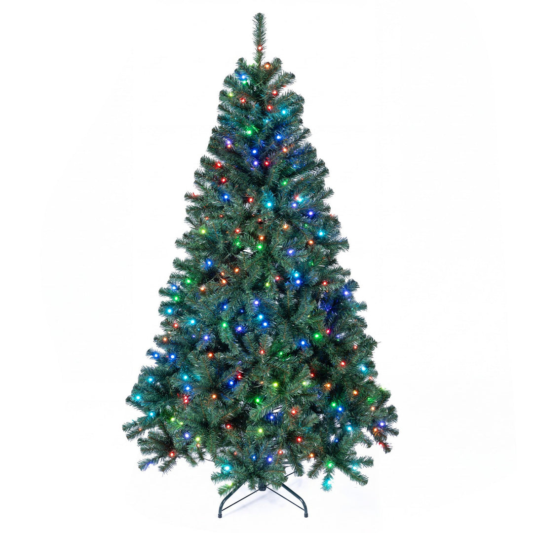 6 FT Smart Pencil Christmas Tree with RGB Lights & Music Sync