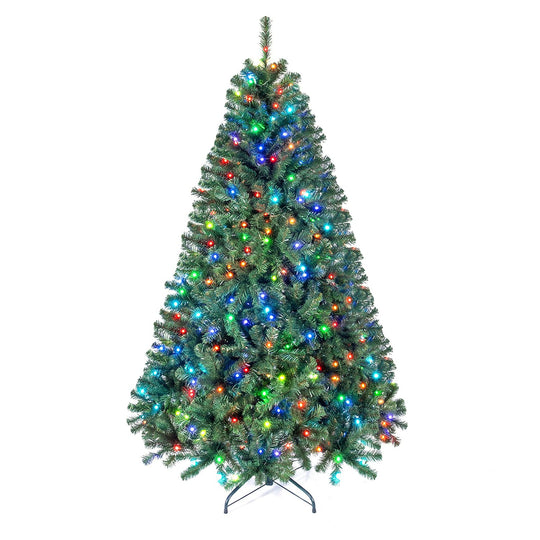 7.5/6 FT Smart Pencil Christmas Tree with Remote APP & RGB Lights Music Sync-6FT
