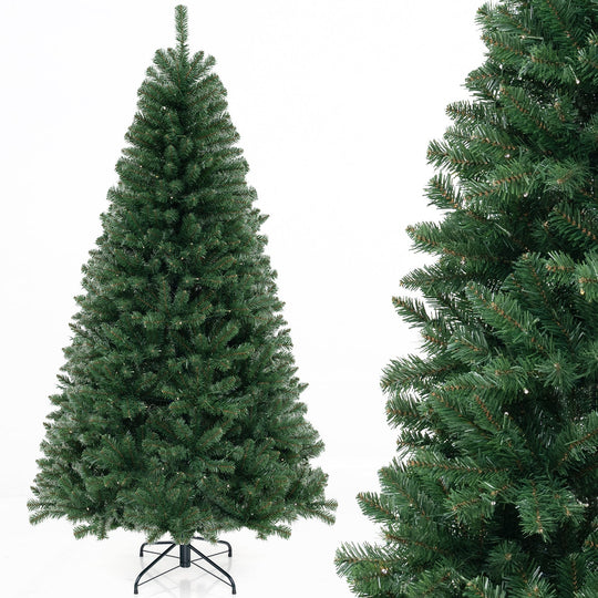Pre-Lit Artificial Christmas Tree with LED Lights