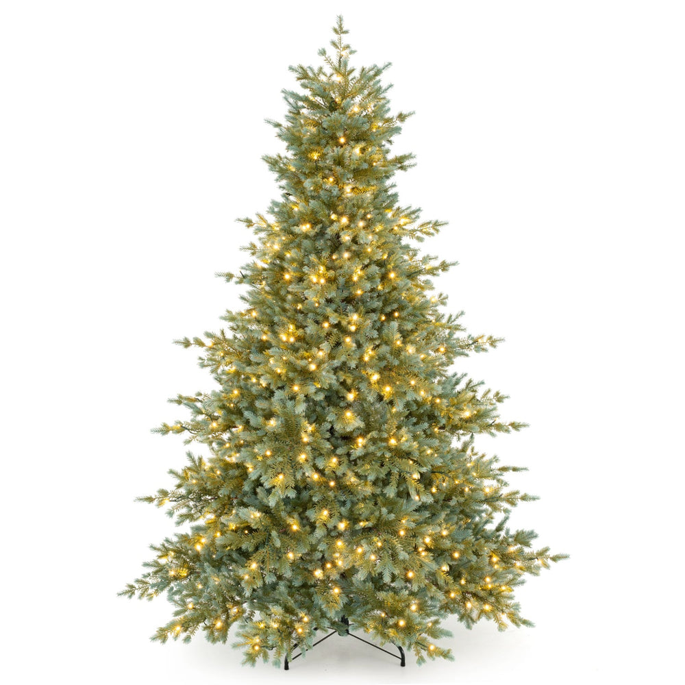 7 FT Pre-Lit Artificial Christmas Tree with 460 LED Lights