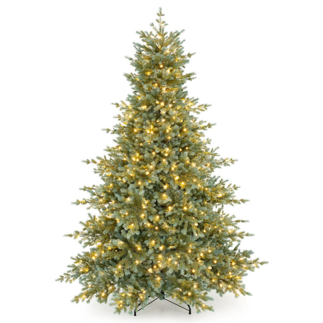 7 FT Pre-Lit Artificial Christmas Tree with 460 LED Lights