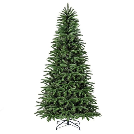 6 FT Pre-Lit Artificial Christmas Tree with 3 Gift Boxes and 780 Lush Branch Tips