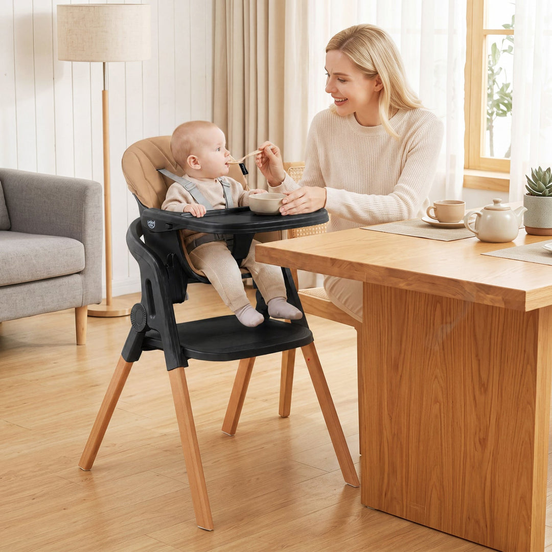 7-in-1 Convertible High Chair with Adjustable Tray