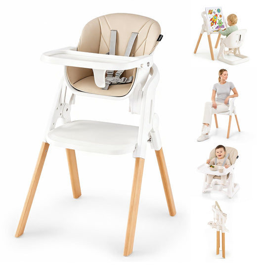 7-in-1 Convertible High Chair with Adjustable Tray