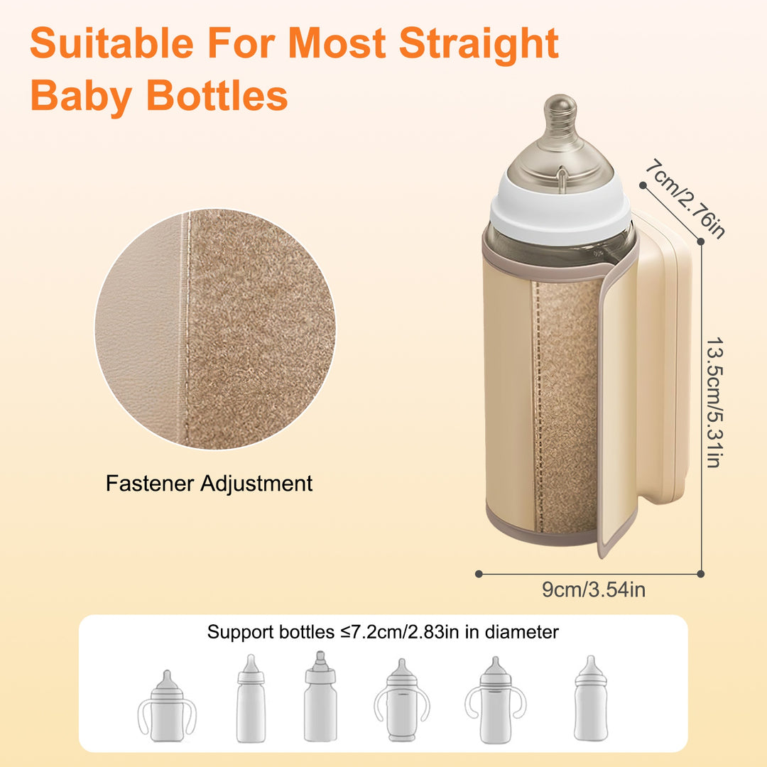 Portable Bottle Warmer with Night Light