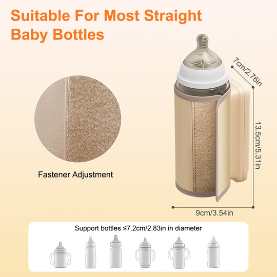 Portable Bottle Warmer with Night Light